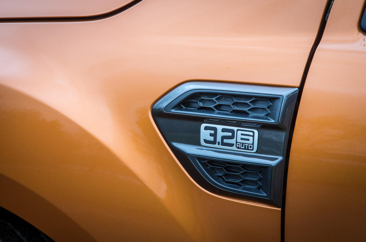 Ford Ranger 3.2-litre engine badging