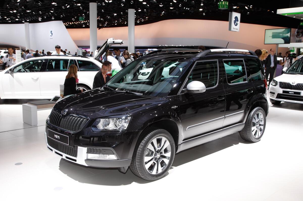 Frankfurt motor show 2013: Skoda Yeti facelift