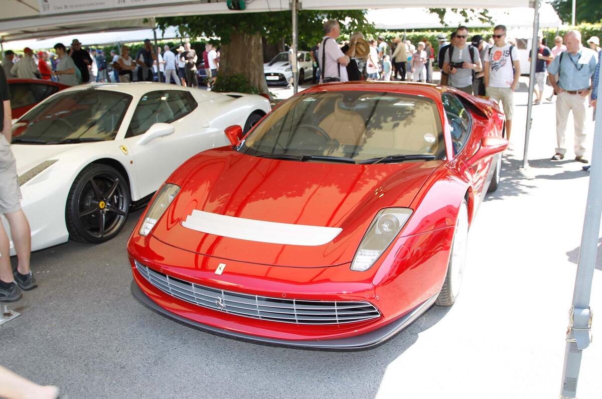 Festival of Speed supercar paddock