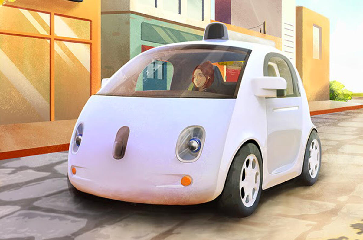 Selfdriving Google car prototype revealed Autocar