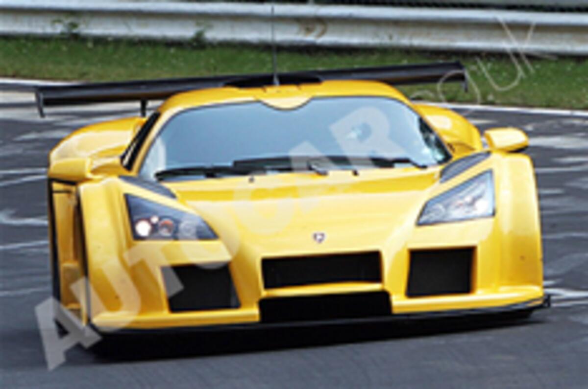 Gumpert Apollo Speed spied