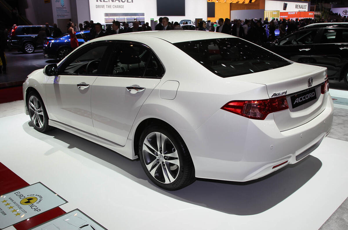 Geneva Motor Show 2011 Honda Accord Facelift Autocar