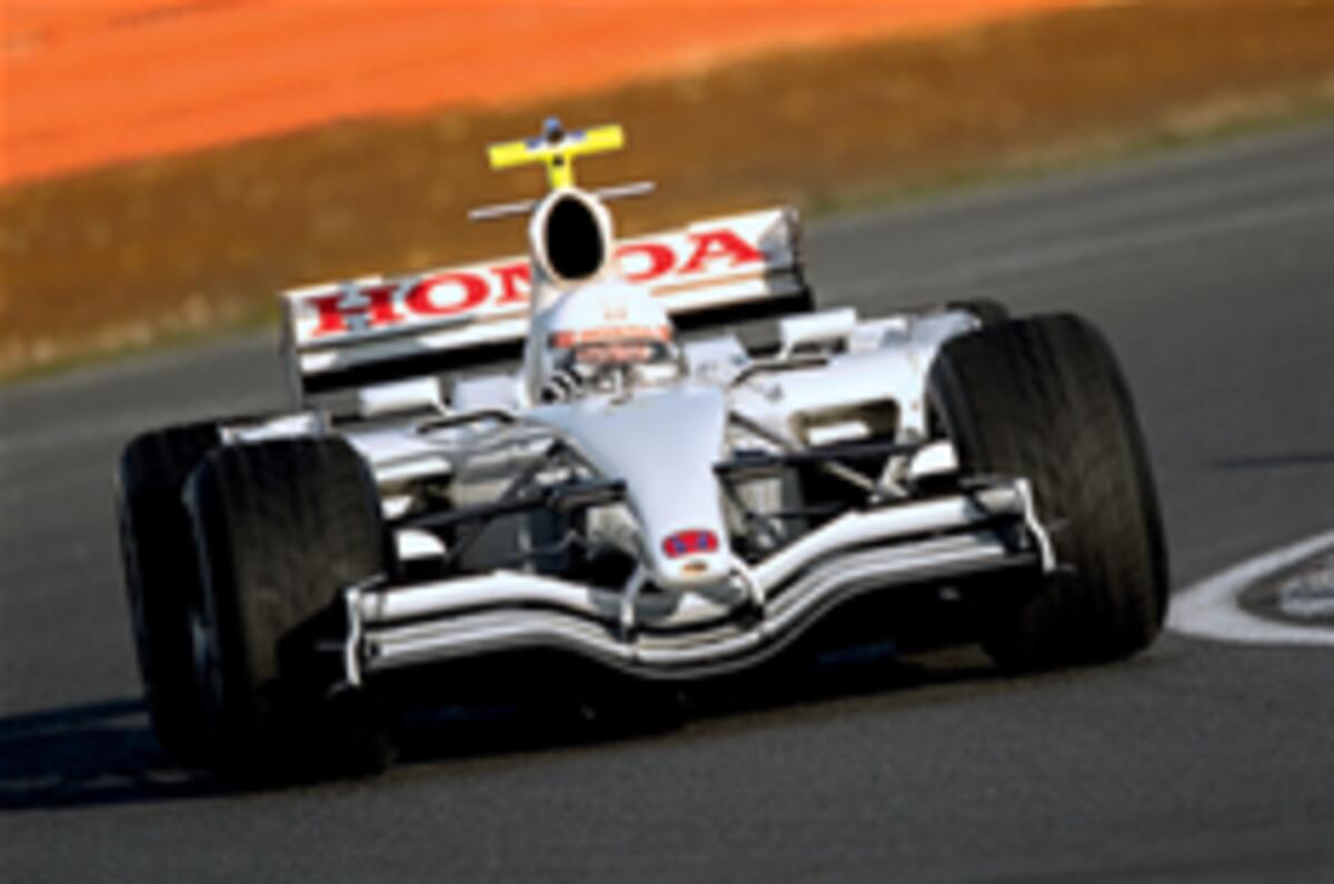 test drive f1 car