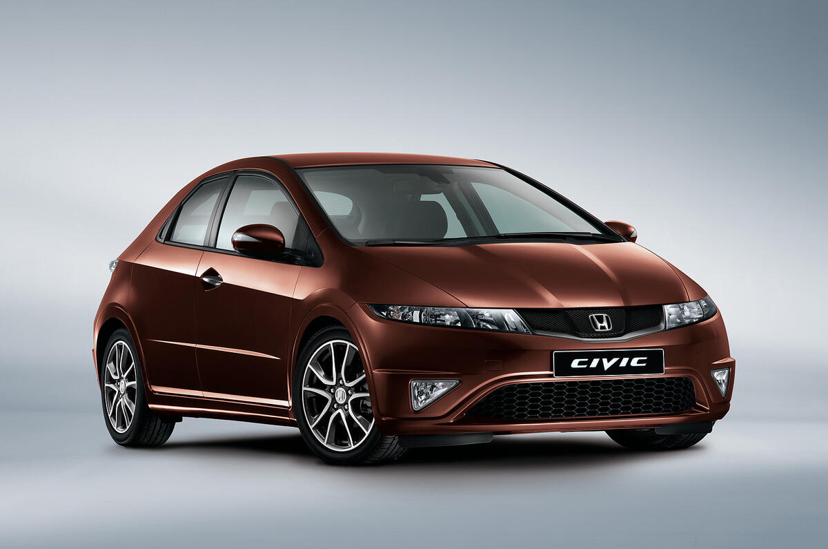 Honda facelifts Civic range Autocar