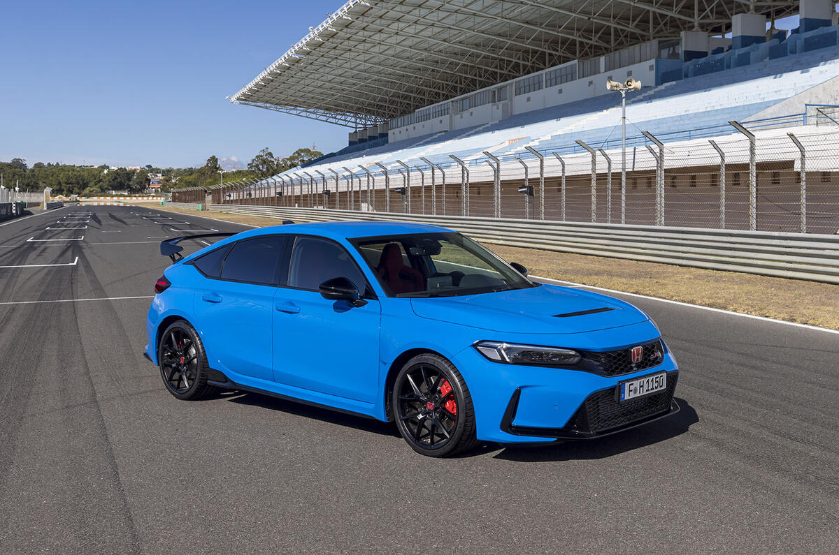 honda civic type r 18 statique latérale