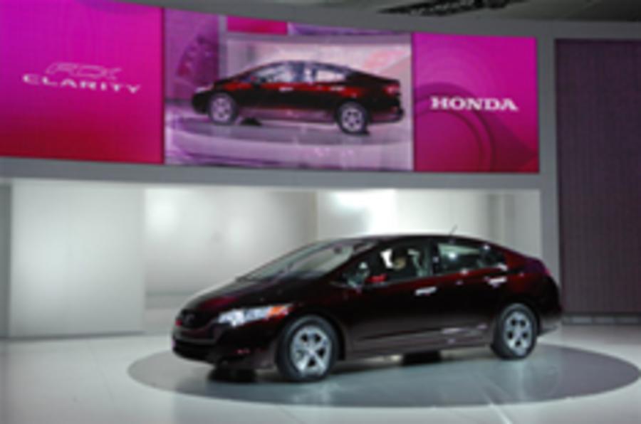 LA show: Honda's fuel cell first