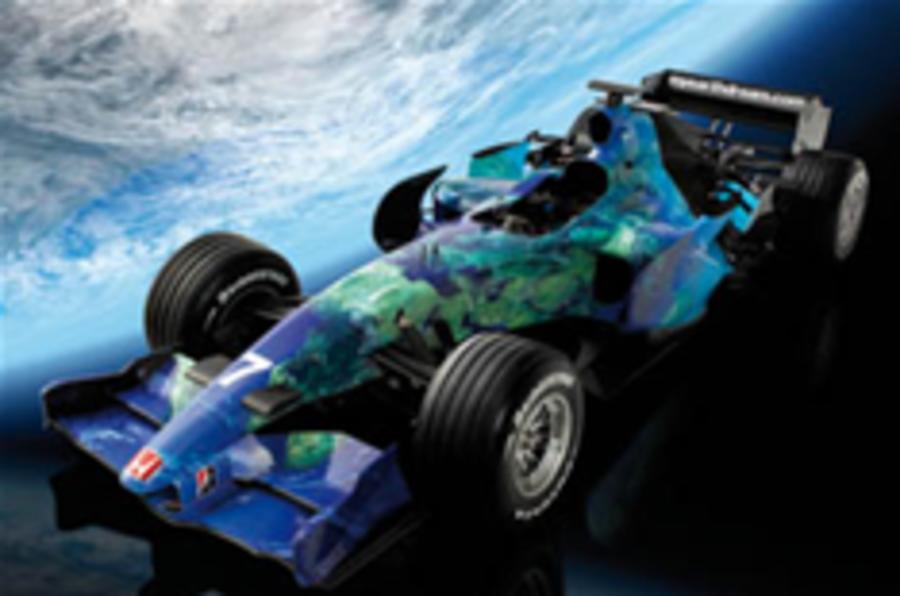 Honda goes green with F1 'earth car'