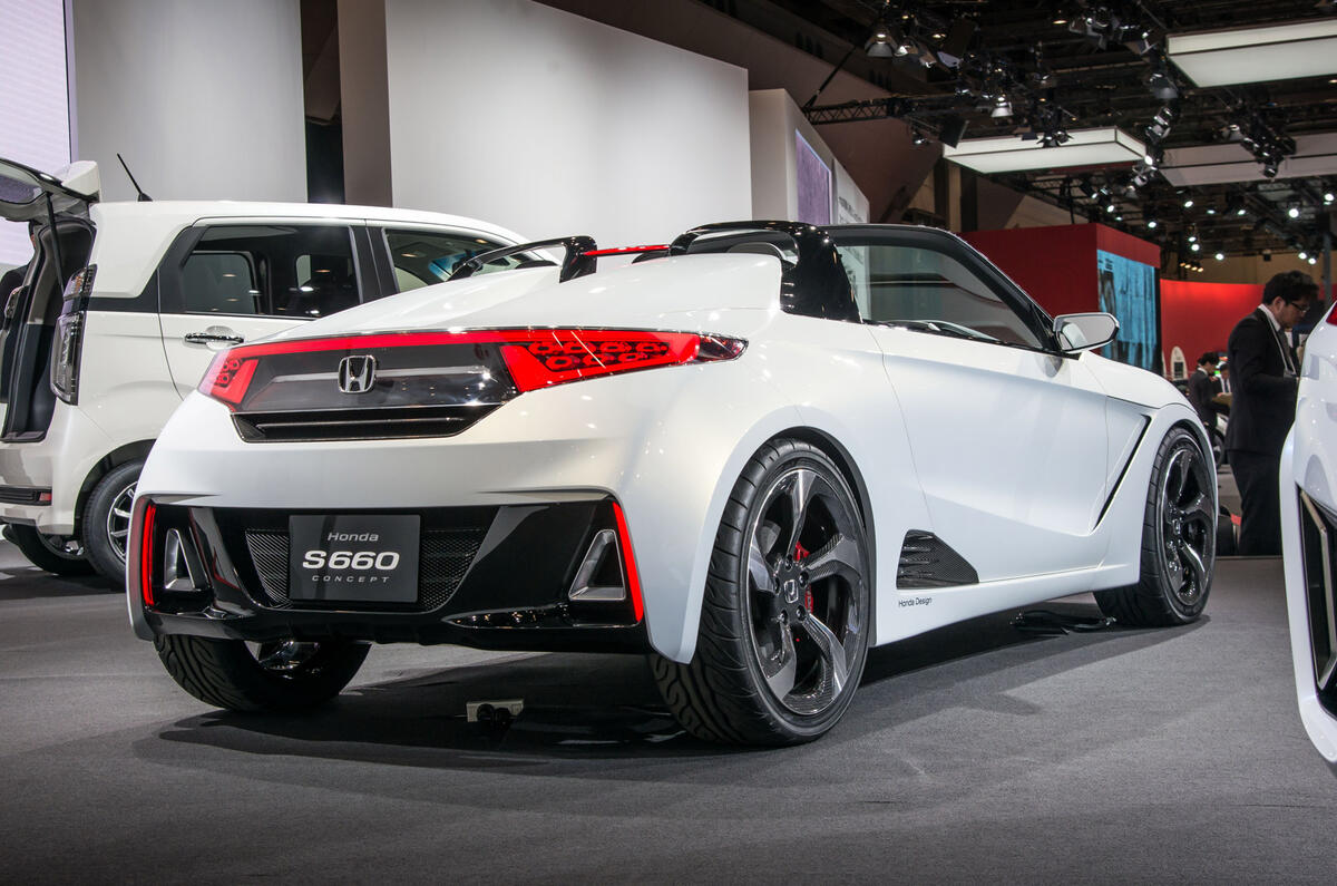 Tokyo Motor Show 2013 Honda Beat S660 Concept Autocar