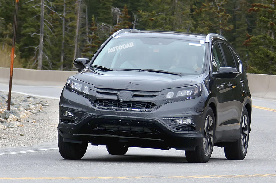 Facelifted Honda CR-V spotted testing for the first time