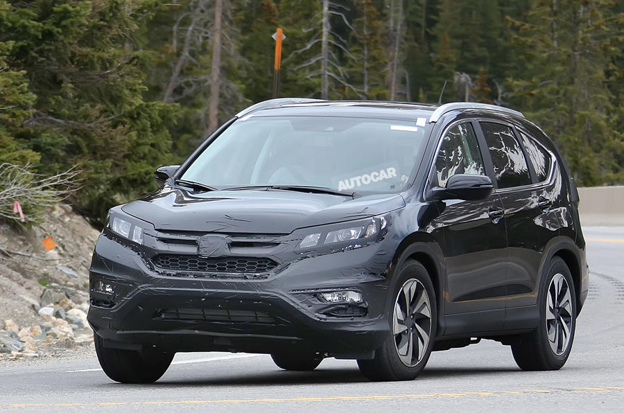 Facelifted Honda Cr V Spotted Testing For The First Time Autocar