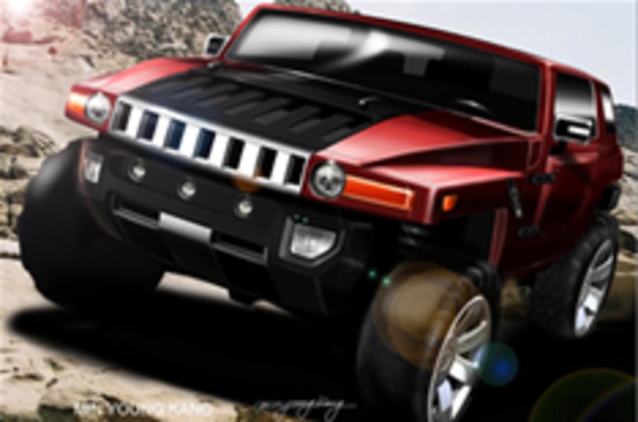 Hummer HX concept previews H4 baby SUV