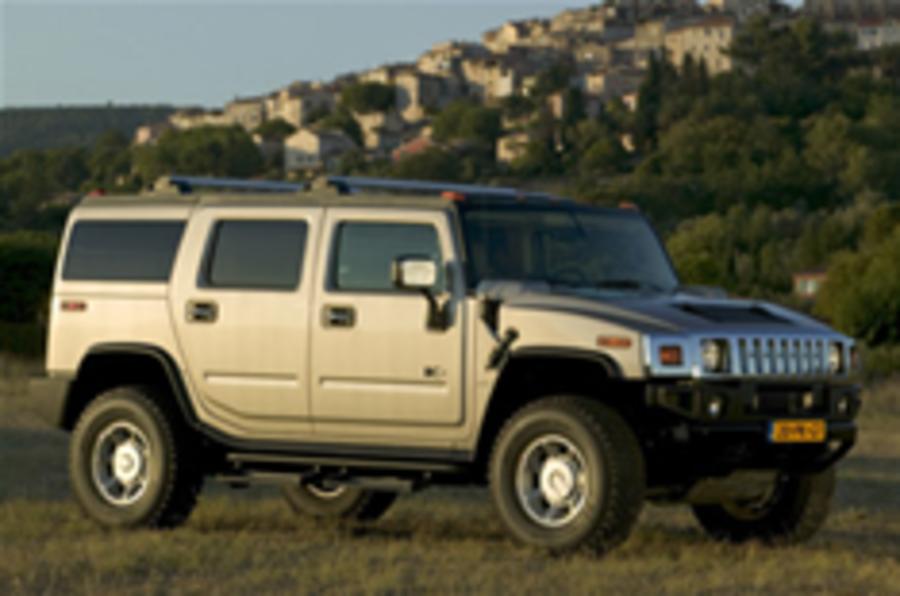 Hummer CO2 down by 100g/km