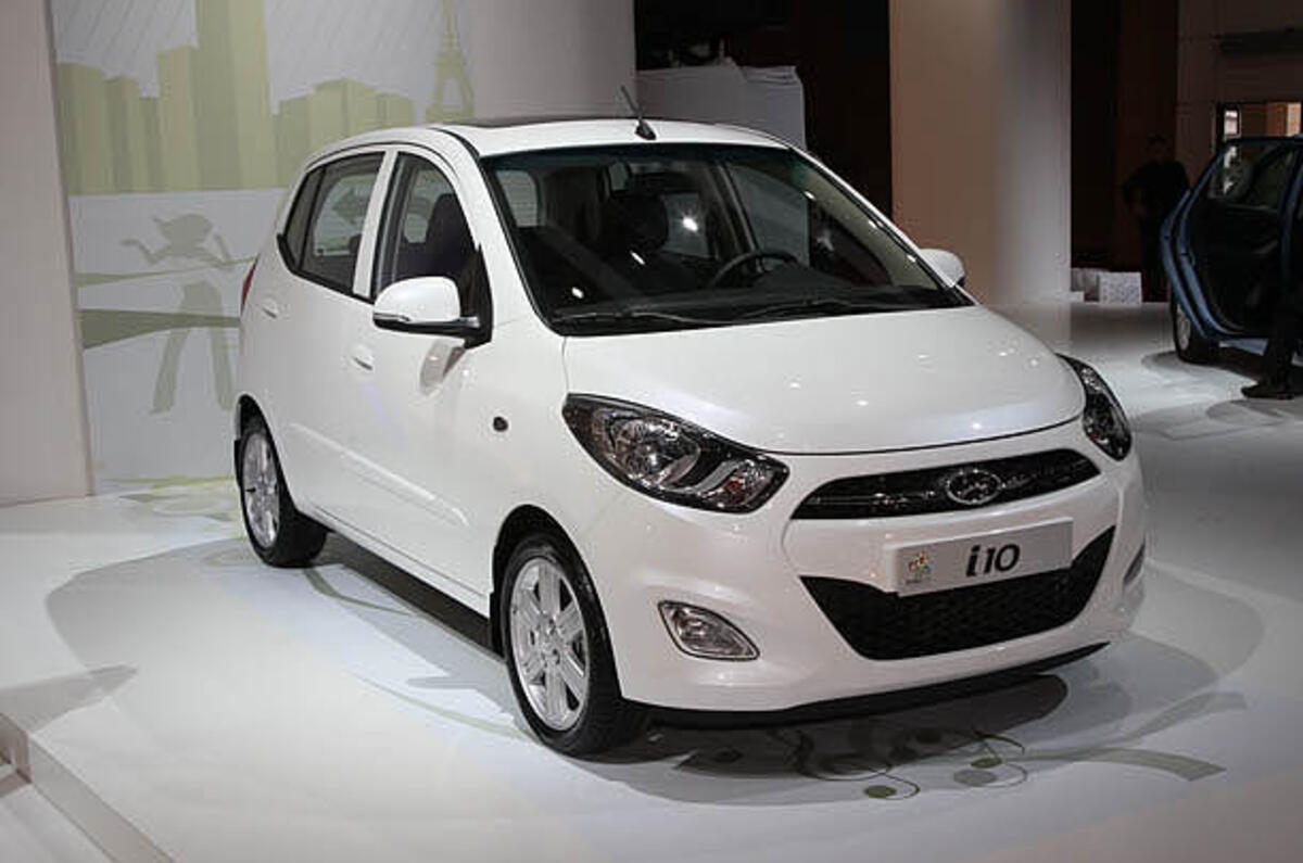 Paris motor show 2010: Hyundai i10 facelift | Autocar