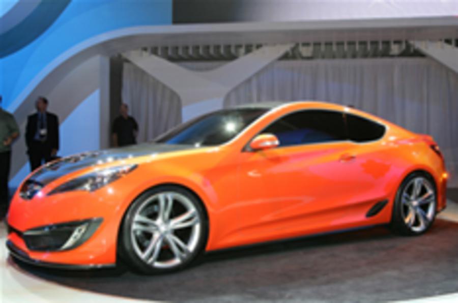 LA show: Hyundai uncovers Genesis coupe