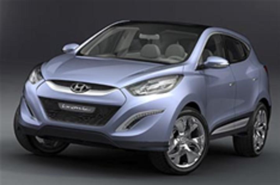 New Hyundai Tucson in the metal