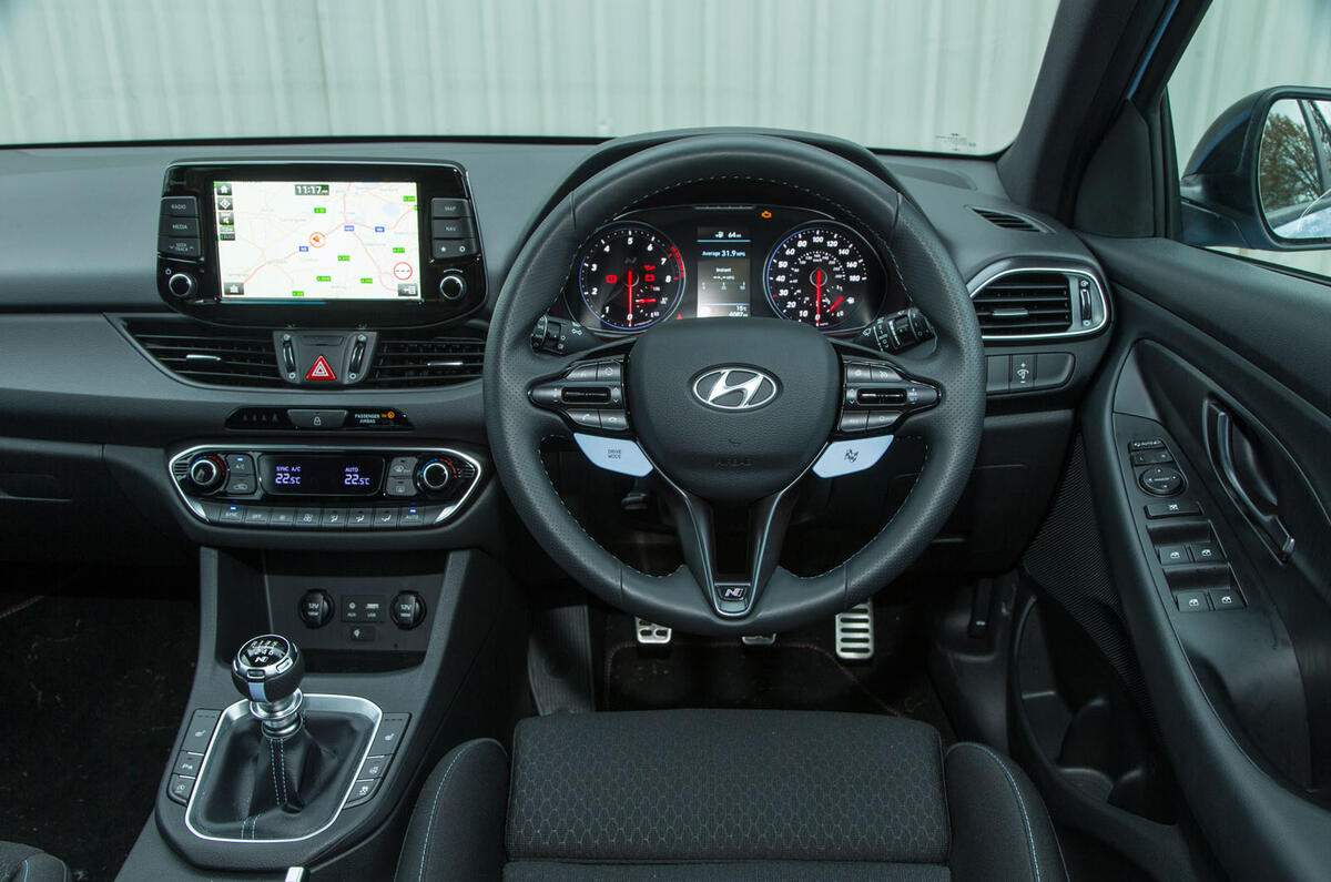 Hyundai i30 N dashboard