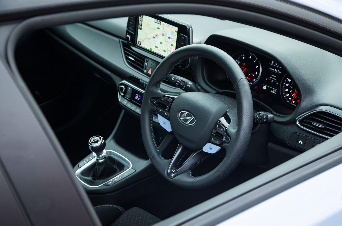 Hyundai i30 N interior
