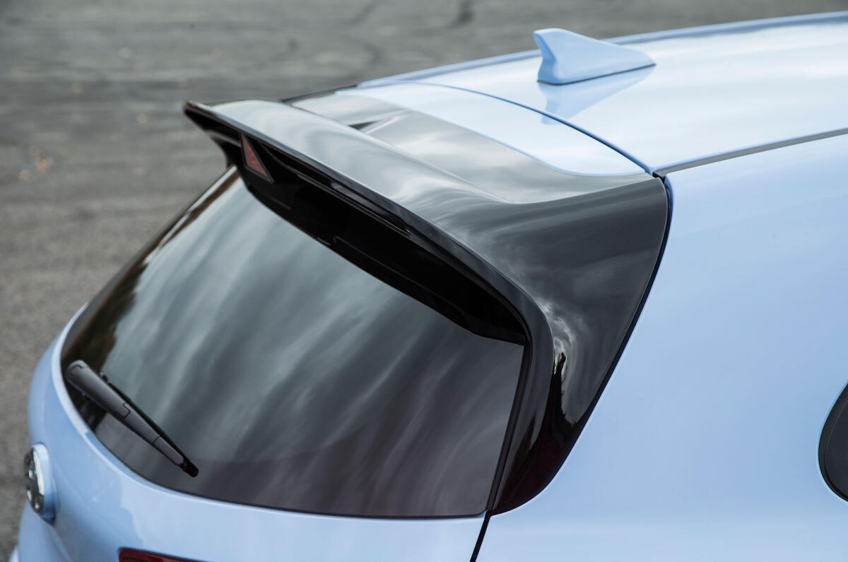 Hyundai i30 N rear spoiler