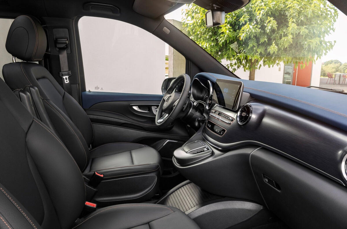  Mercedes Benz EQV 2021 LHD : premier essai routier - habitacle