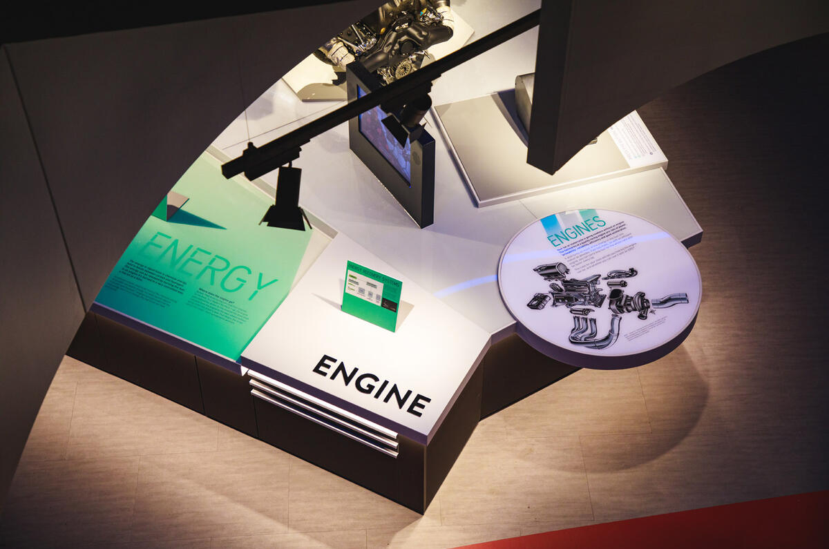 Silverstone museum engines
