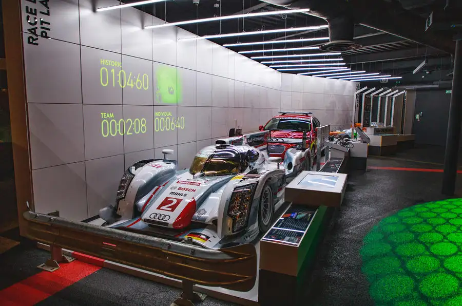 Silverstone museum race car