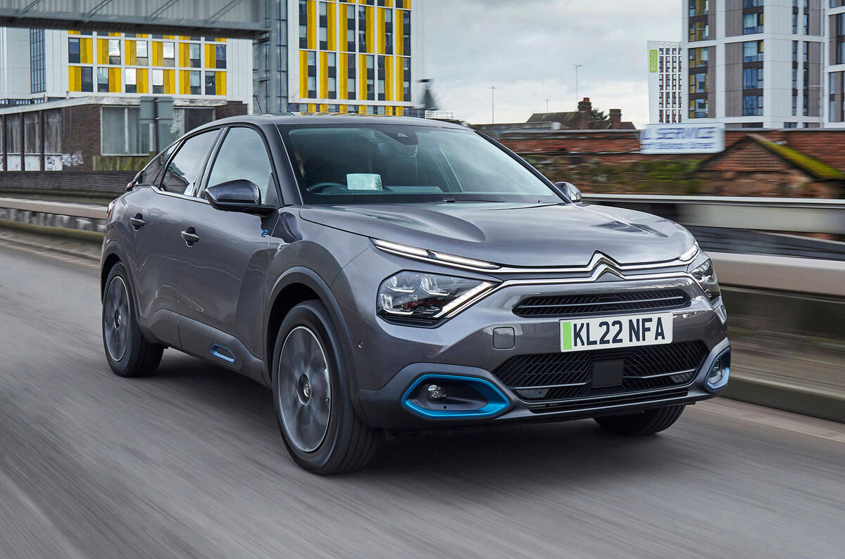 Citroen eC4 Shine Plus 2022 UK first drive Autocar