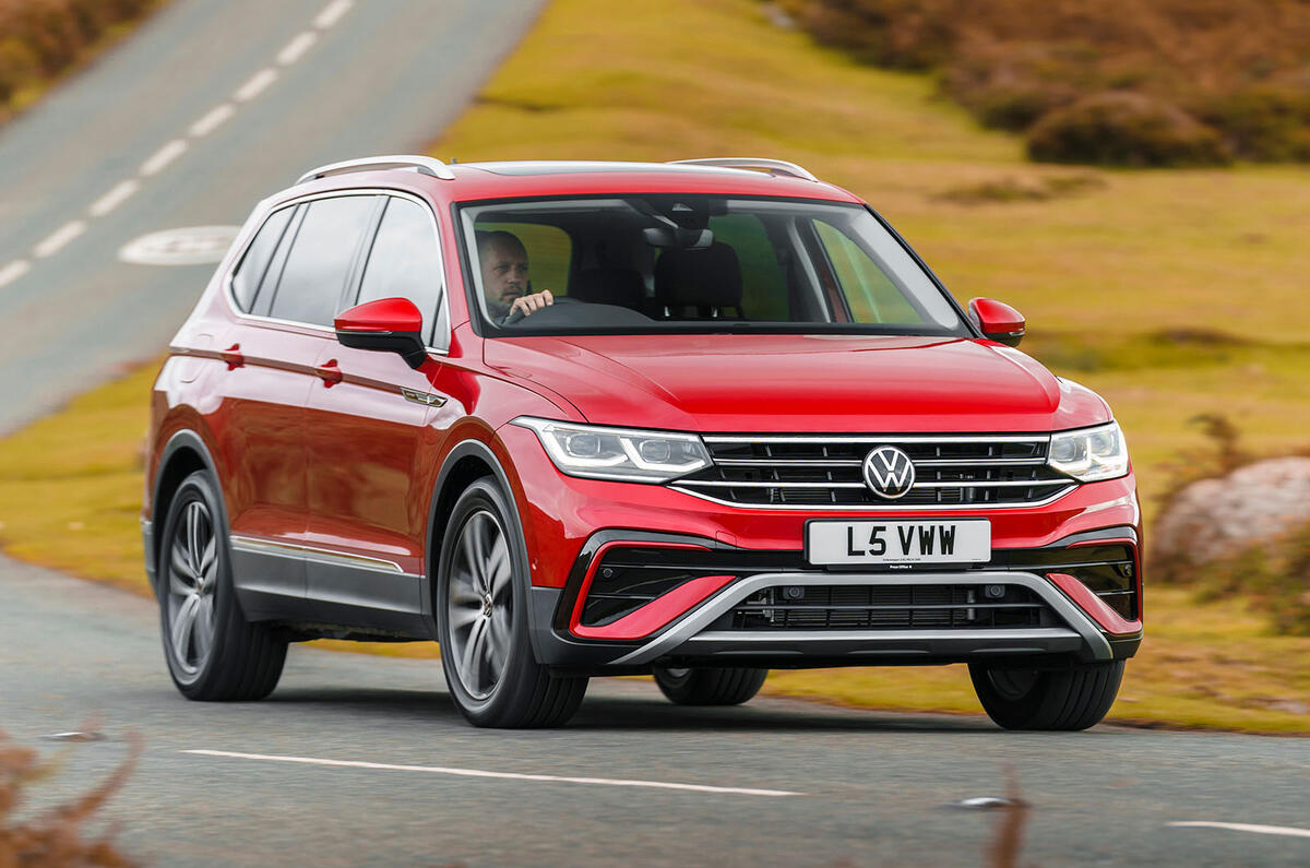 Volkswagen Tiguan Allspace 2022 UK first drive