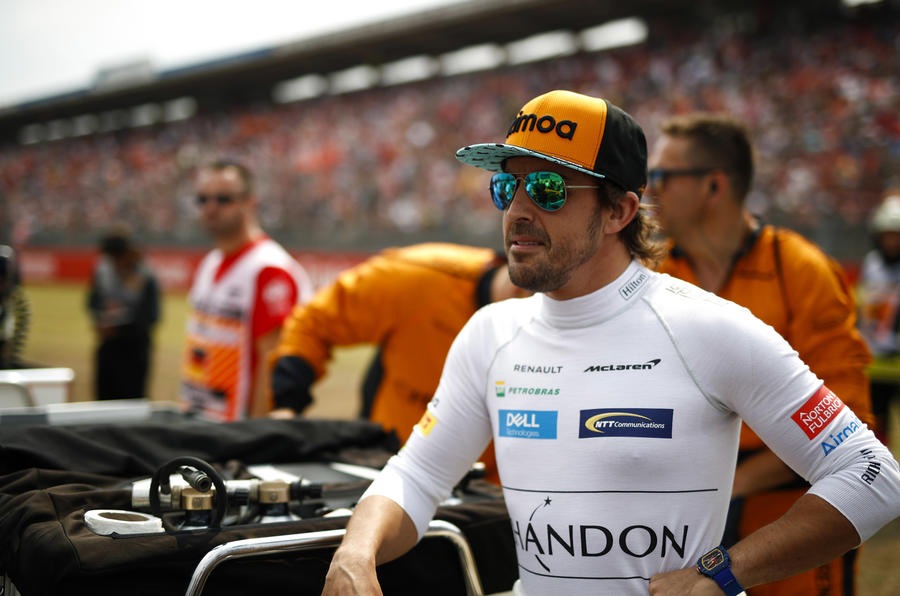 Fernando Alonso won't race in F1 in 2019