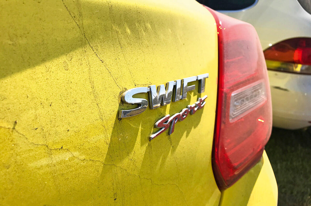 Suzuki Swift Sport 2018 long-term review Goodwood dirt