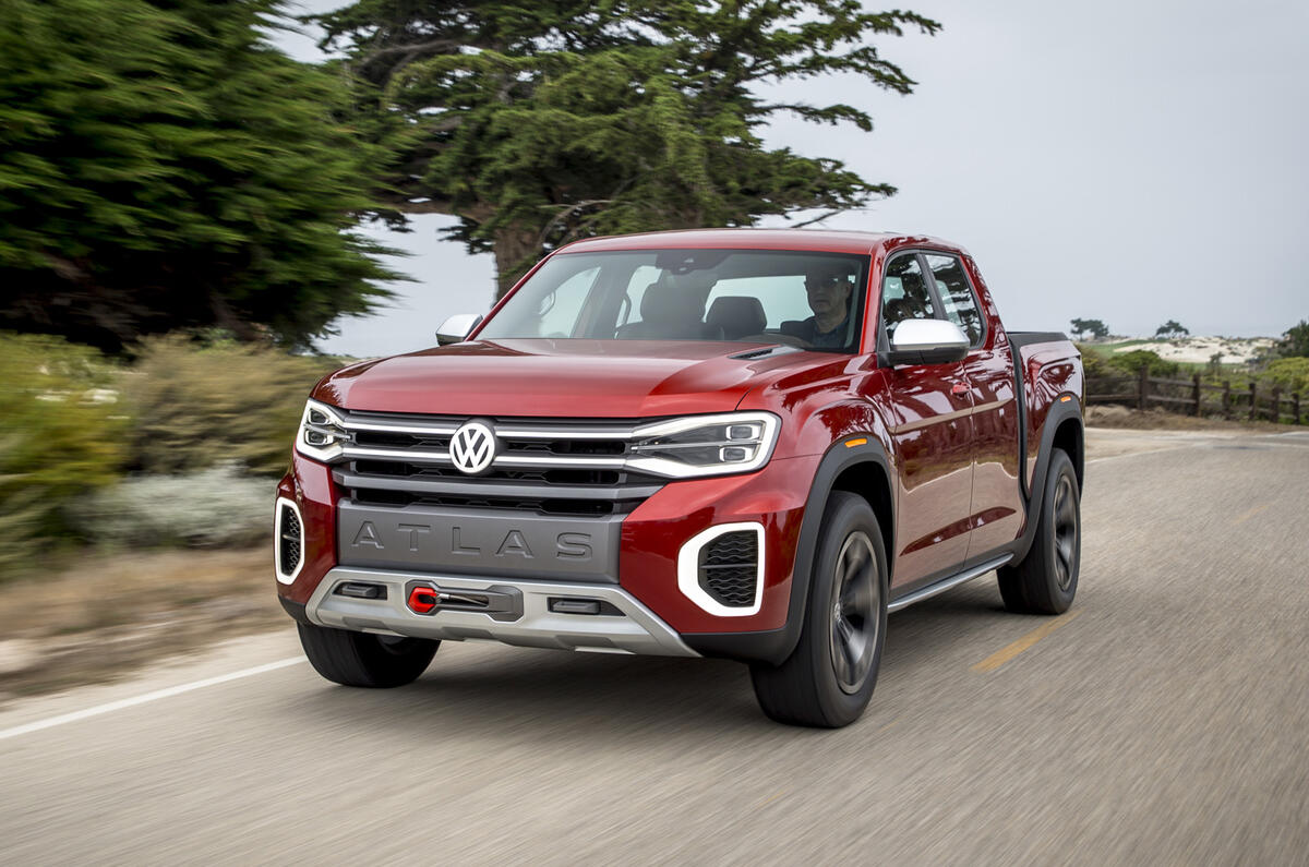 First Drive Volkswagen Atlas Tanoak Pick Up Concept Autocar