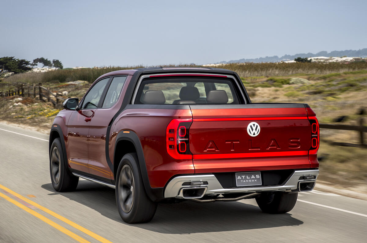 First Drive Volkswagen Atlas Tanoak Pick Up Concept Autocar