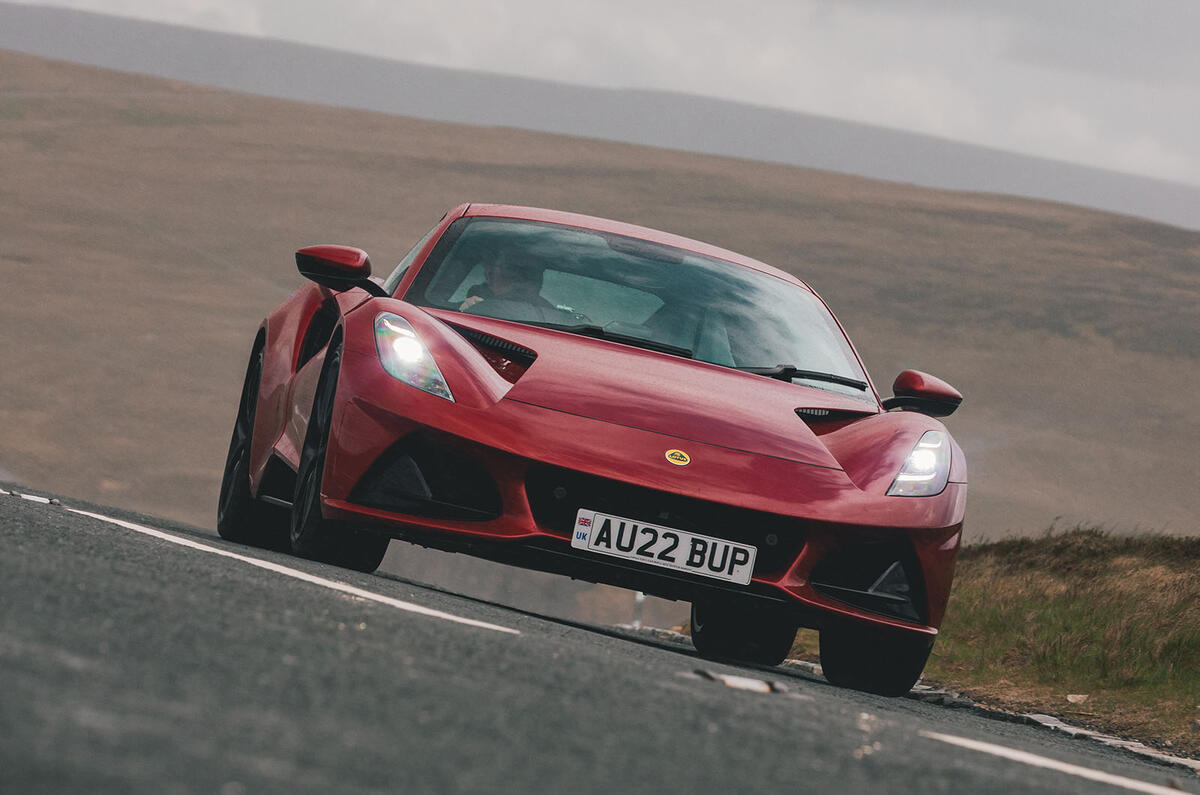 Lotus Emira V6 First Edition 2022 UK first drive Autocar