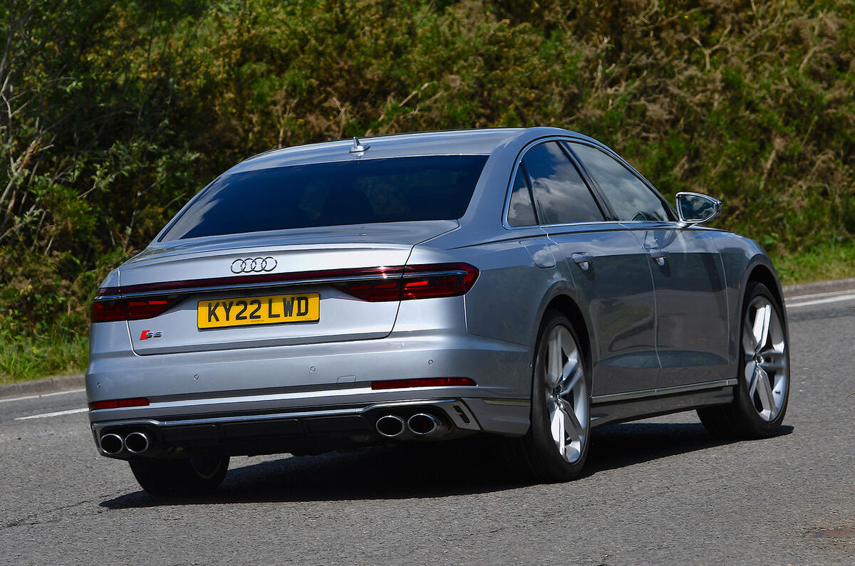 003 audi s8 rear cornering 2022