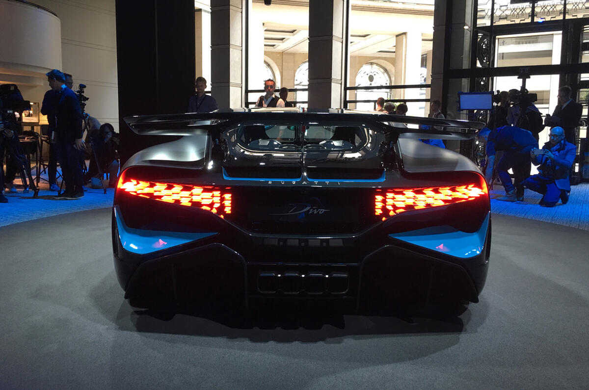New Bugatti Divo Track Focused Hypercar Shown In Paris Autocar