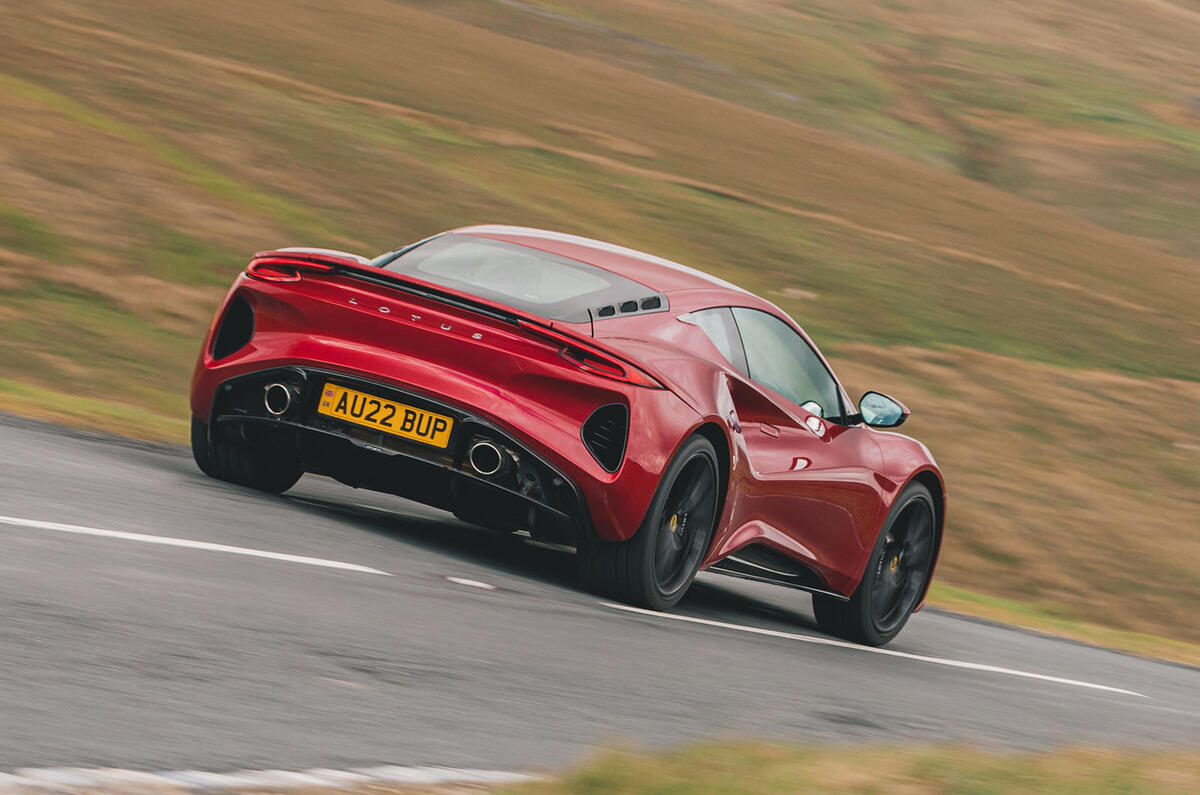 Lotus Emira V6 First Edition 2022 UK review Autocar