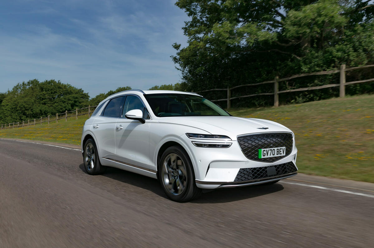 Genesis Electrified GV70 2022 first drive  Autocar