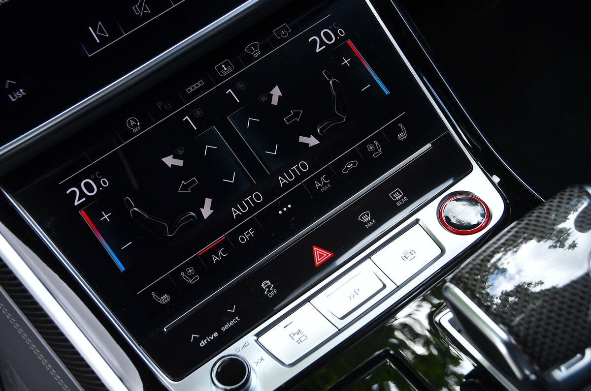 012 audi s8 heating controls 2022