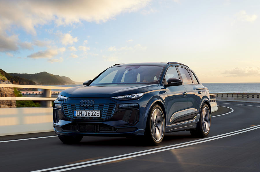 The Audi Q6 e-tron marks a major leap forward for Audi's all-electric design and technology