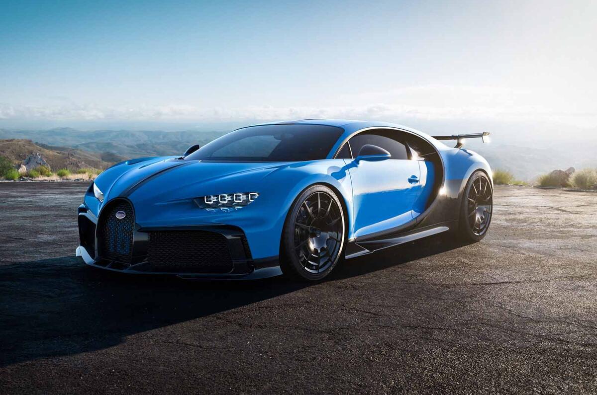 Bugatti Chiron Pur Sport front side