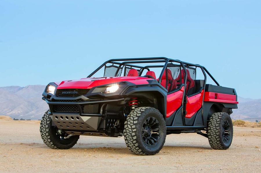 Honda Rugged Open Air Vehicle concept front three quarters