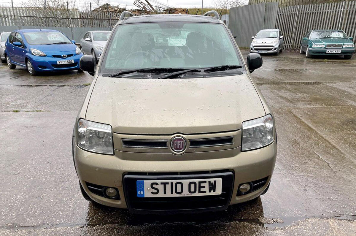 03 fiat panda 4x4 front