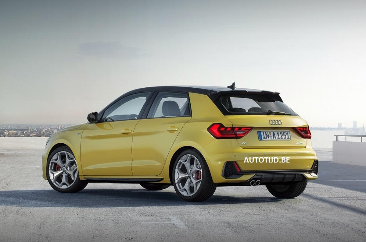 2019 Audi A1 leaks 