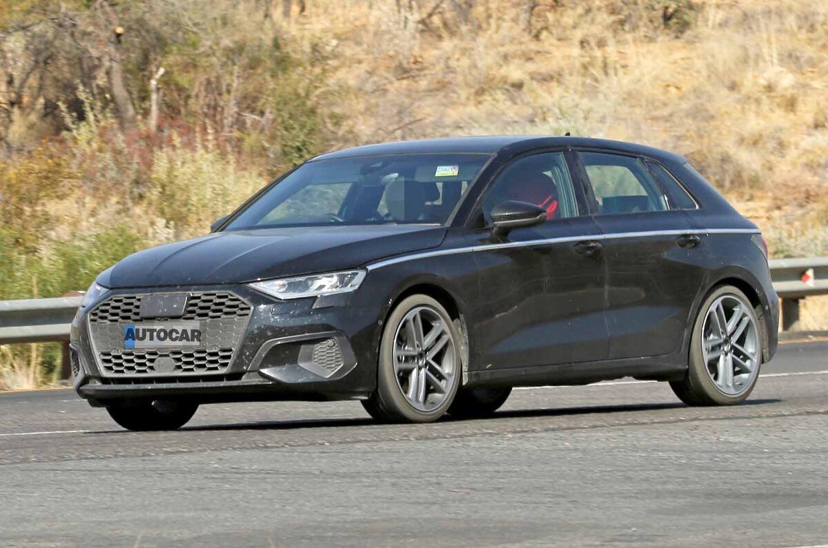 New Audi A3 seen undisguised ahead of early 2020 launch | Autocar