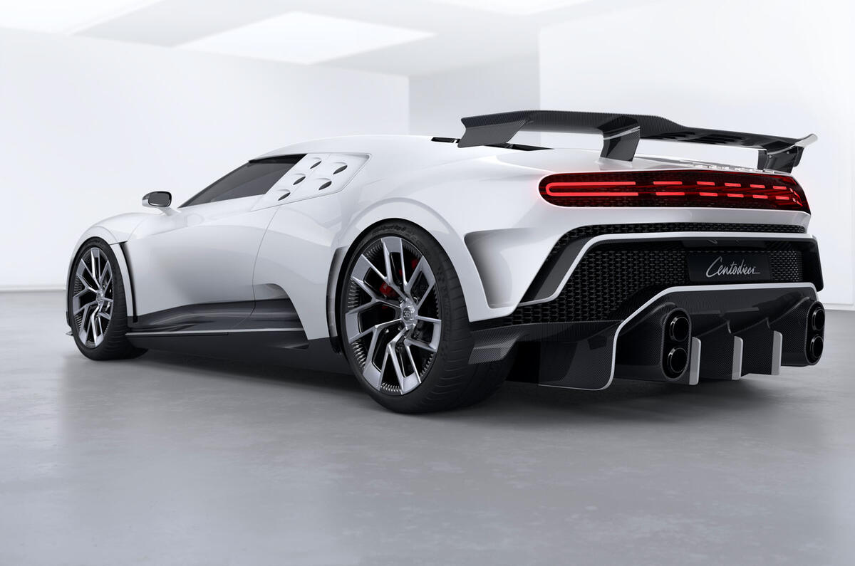 Bugatti Unveils 7 4m Limited Run Centodieci Hypercar Autocar