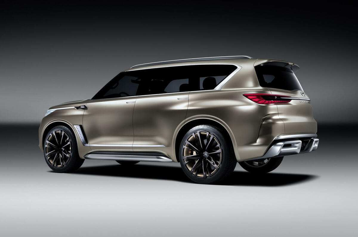 Infiniti Qx80 Monograph Concept Previews Future Range Rover Rival