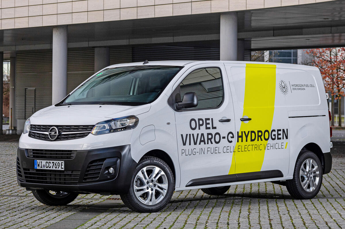 2023 Vauxhall Vivaro e Hydrogen Confirmed For UK Sale Autocar