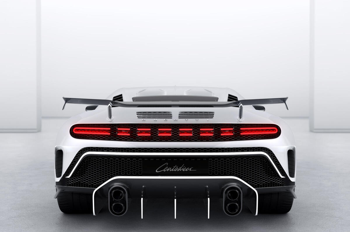 Bugatti Unveils 7 4m Limited Run Centodieci Hypercar Autocar