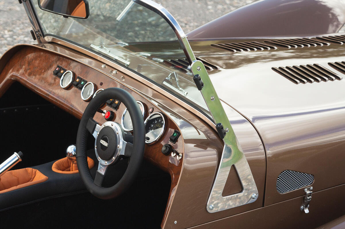 08 Caterham Super Seven 2000 FD 2022 chrome windscreen