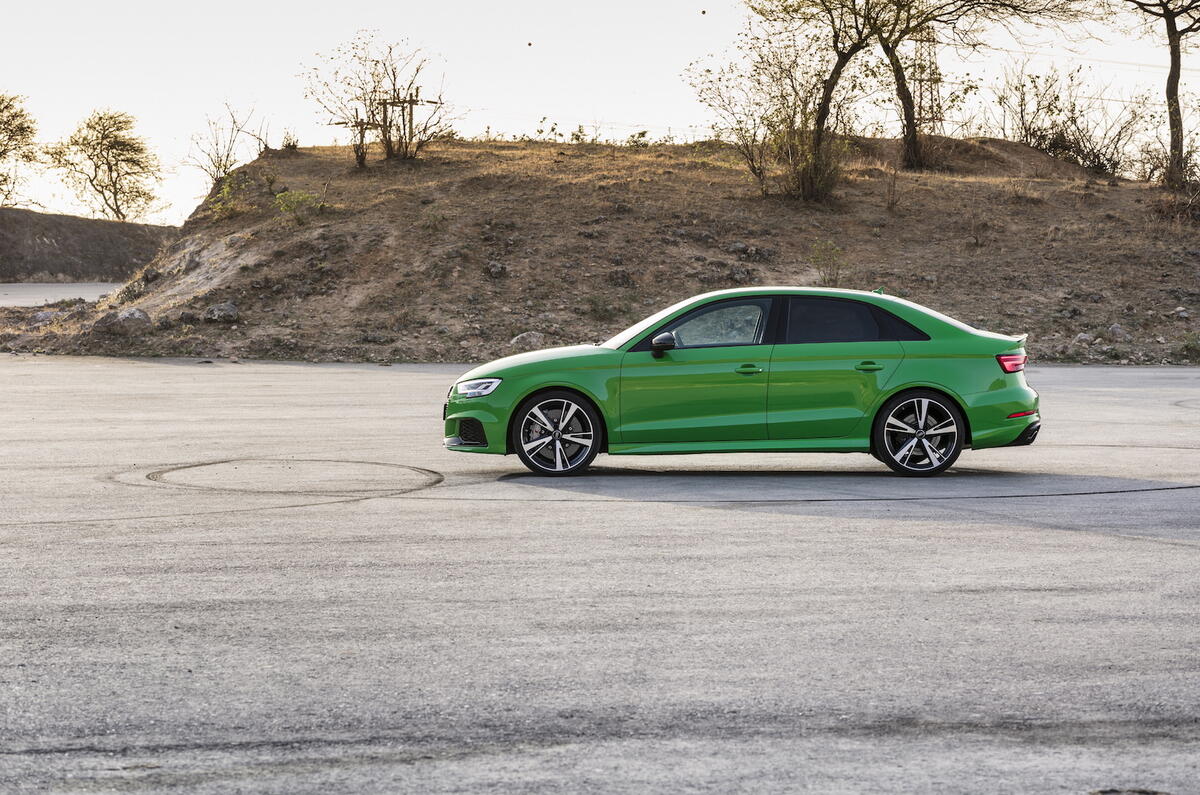 Audi RS3 Saloon 2017 review Autocar