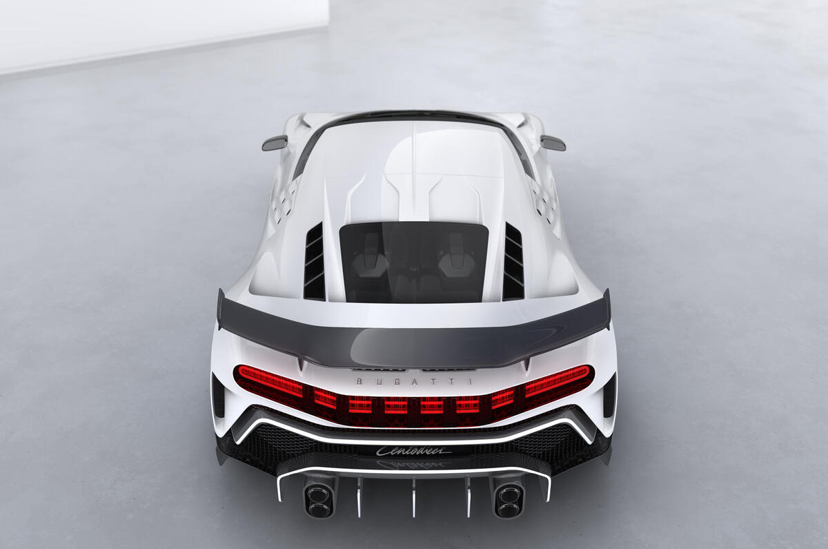 Bugatti Unveils 7 4m Limited Run Centodieci Hypercar Autocar